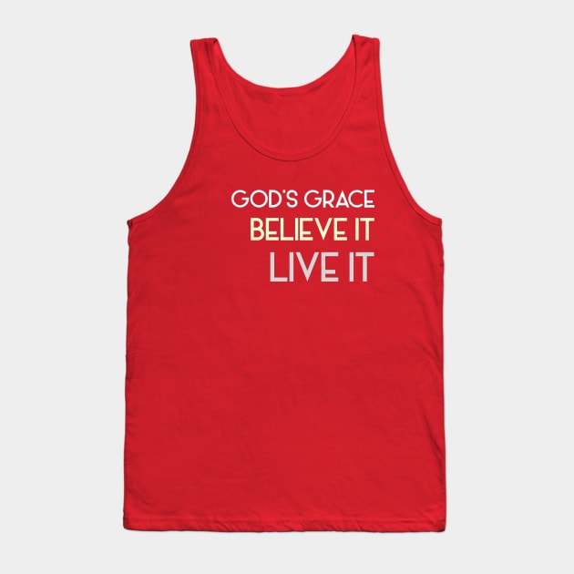 Live It Tank Top by SpanglishFaith